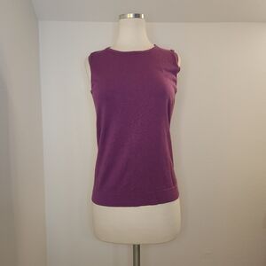 Purple Sleeveless Women's Top